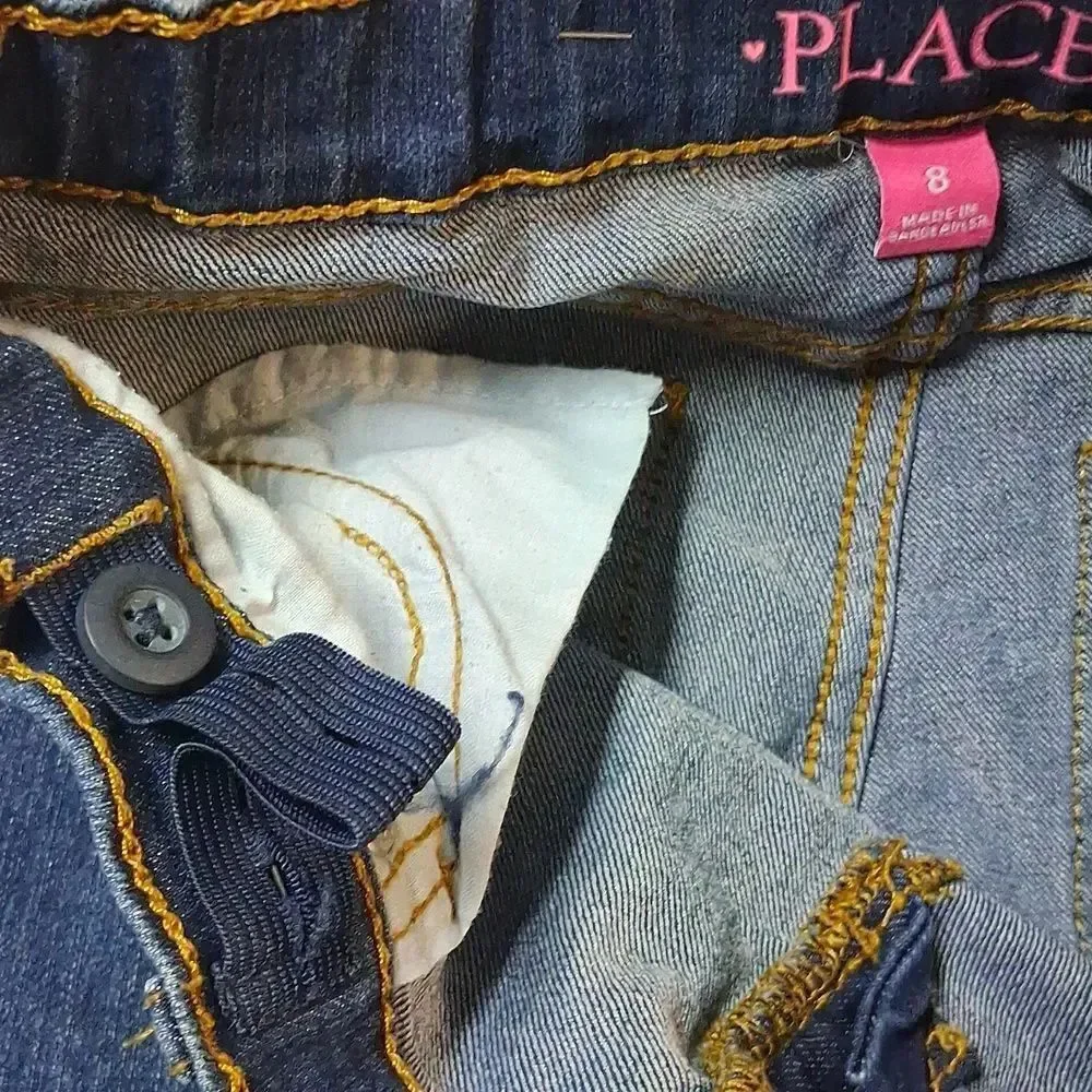 Lot Of 3 Girls Jeans Arizona Jeans Co Place Super Skinny Celebrity Pink